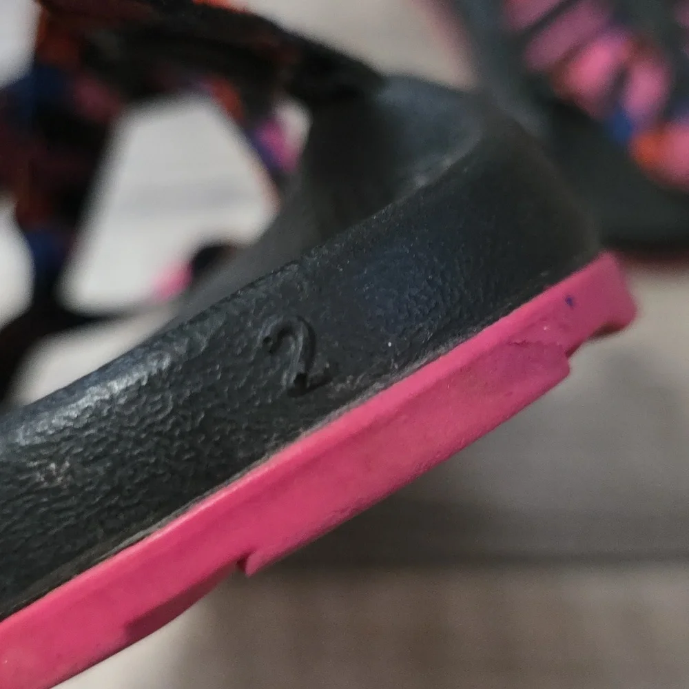Chaco Z1 Ecotread kids' sandals in the Cubit Magent
